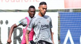 Josef de Souza Beşiktaş'ta ilk antrenmanına çıktı