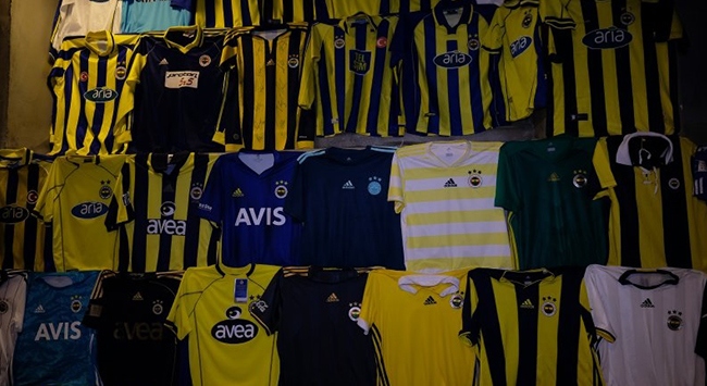 Bu dükkanda her yer Fenerbahçe