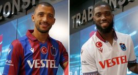 Trabzonspor'da Hugo ve Djaniny için imza töreni düzenlendi