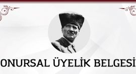 Büyük Önder Atatürk Trabzonspor'a "onursal üye" yapıldı
