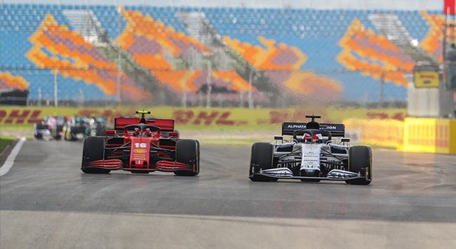 Formula 1 araçları İstanbul Park Pisti’ne çıktı