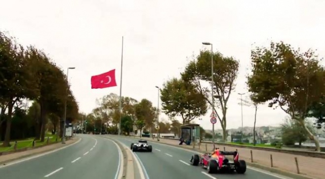 Formula 1’den İstanbul paylaşımı