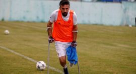 Gazi Savaş Kaya'nın mücadelesi ampute futbolla devam ediyor