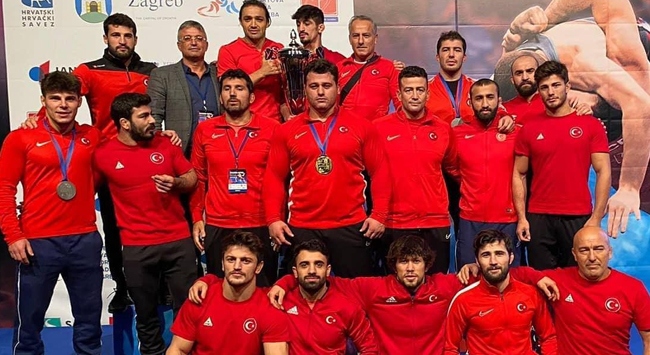 Güreşte Avrupa’da Türkiye rüzgarı esti