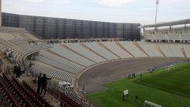 Atatürk Olimpiyat Stadı'nda rüzgar önlemi