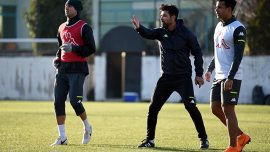 Hakan Kutlu, Denizlispor'la ilk antrenmanına çıktı