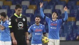 İtalya Kupası'nda Napoli yarı finale yükseldi