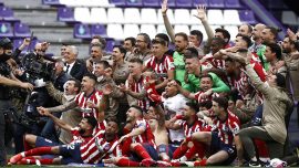 İspanya'da şampiyon Atletico Madrid
