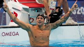 ABD'li Caeleb Dressel olimpiyat rekoru kırdı