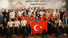 İşitme engelli milli sporculardan 8'i altın 29 madalya