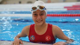 Milli pentatlet Elif Naz Aktaş'ın'ın gözü dünya şampiyonluğunda