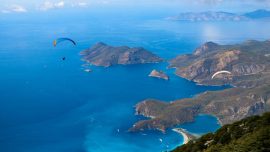Yamaç paraşütünün "en iyi akrobasi pilotları" Fethiye'de buluşacak