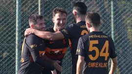 Galatasaray hazırlık maçında Bursaspor'u yendi