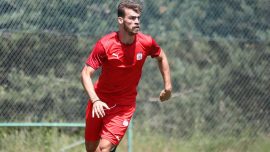 Sivasspor'da Dimitrios Goutas'ın milli takım sevinci