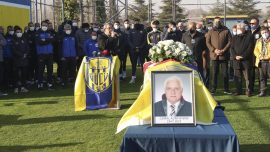 MKE Ankaragücü eski başkanı Cemal Aydın son yolculuğuna uğurlandı