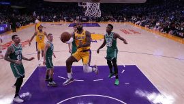 NBA'de Lakers Celtics'i mağlup etti