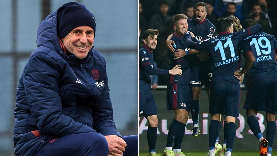 Trabzonspor 2021 yılını Abdullah Avcı ile lider tamamladı