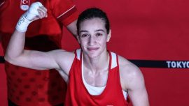 Milli boksör Buse Naz Çakıroğlu Paris Olimpiyatları'na odaklandı