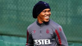 Trabzonspor'da Anthony Nwakaeme sevinci