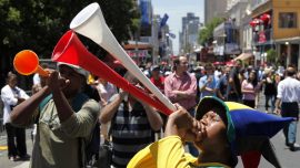 Yasaklı “vuvuzela” Afrika Uluslar Kupası'yla geri döndü