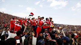 Yemen'deki iç savaşa "Batı Asya Şampiyonluğu molası"