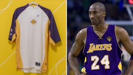 Kobe Bryant'ın ısınma tişörtü açık artırmada satıldı