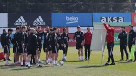 Beşiktaş Trabzonspor maçına odaklandı