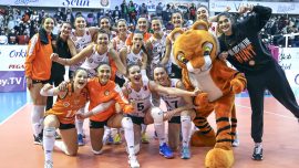 Eczacıbaşı CEV Kupası'nda finale yükseldi