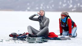 Milli sporcu Birgül Erken'in rekor denemesi geçersiz sayıldı