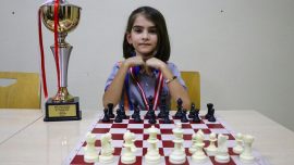 Minik Elif Dila'nın satrançta hedefi Avrupa ve dünya şampiyonluğu
