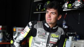 Milli motosikletçi Asrın Rodi Pak Fransa'da piste çıktı