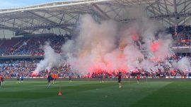Trabzonspor'dan "şampiyonluk" antrenmanı