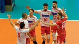 A Milli Erkek Voleybol Takımı Slovakya'yı mağlup etti