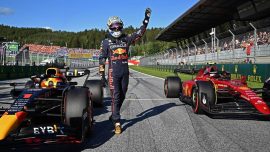 Avusturya Grand Prix'sinde pole pozisyonu Verstappen'in
