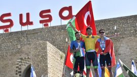 "Aziz Şuşa" Bisiklet Turu'nu Sakarya BB Pro Team kazandı