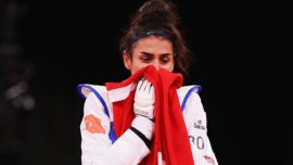Bir altın da Hatice Kübra İlgün'den