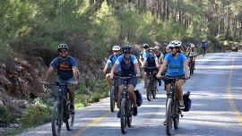 Muğla'nın bisiklet rotaları yabancı turizm acentelerine tanıtıldı