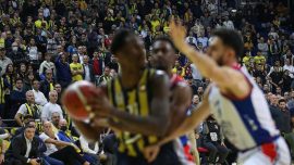 Anadolu Efes ve Fenerbahçe Beko Avrupa Ligi seyirci ortalamasında ilk 5'te