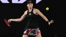 Avustralya Açık'ta kadınlarda ilk finalist Elena Rybakina