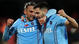 Trabzonspor deplasman galibiyeti hasretini sonlandırdı