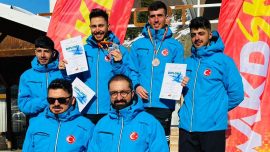 Kayaklı Koşu Milli Takımı'ndan 3 madalya