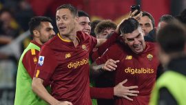 Roma, Juventus'u tek golle yıktı