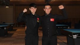 Avrupa Bilardo Şampiyonası'nda milli sporcular altın ve gümüş madalya kazandı