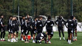 Beşiktaş'ın derbi maçı hazırlıkları tamam