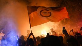 Galatasaray kafilesi İstanbul'a gitti