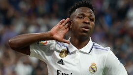 Real Madridli Vinicius Junior en verimli sezonunu geçiriyor