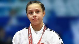 Begümnaz Doğruyol'dan EYOF'ta gümüş madalya