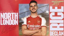 Declan Rice rekor bedelle Arsenal'da