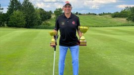 Engelli milli golfçü Mehmet Kazan'dan 2 birincilik kupası