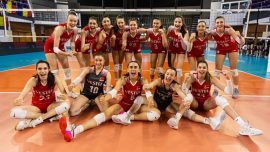 Voleybolda genç milliler Almaya'ya şans tanımadı